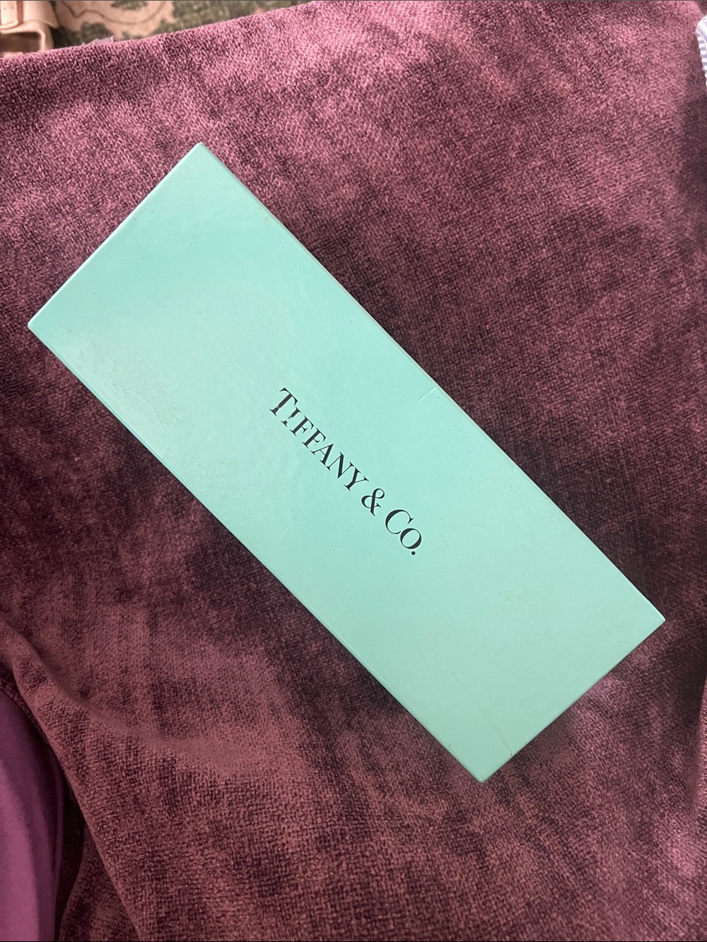 Authentic Tiffany & Co. Turquoise Gift Box 10x4”